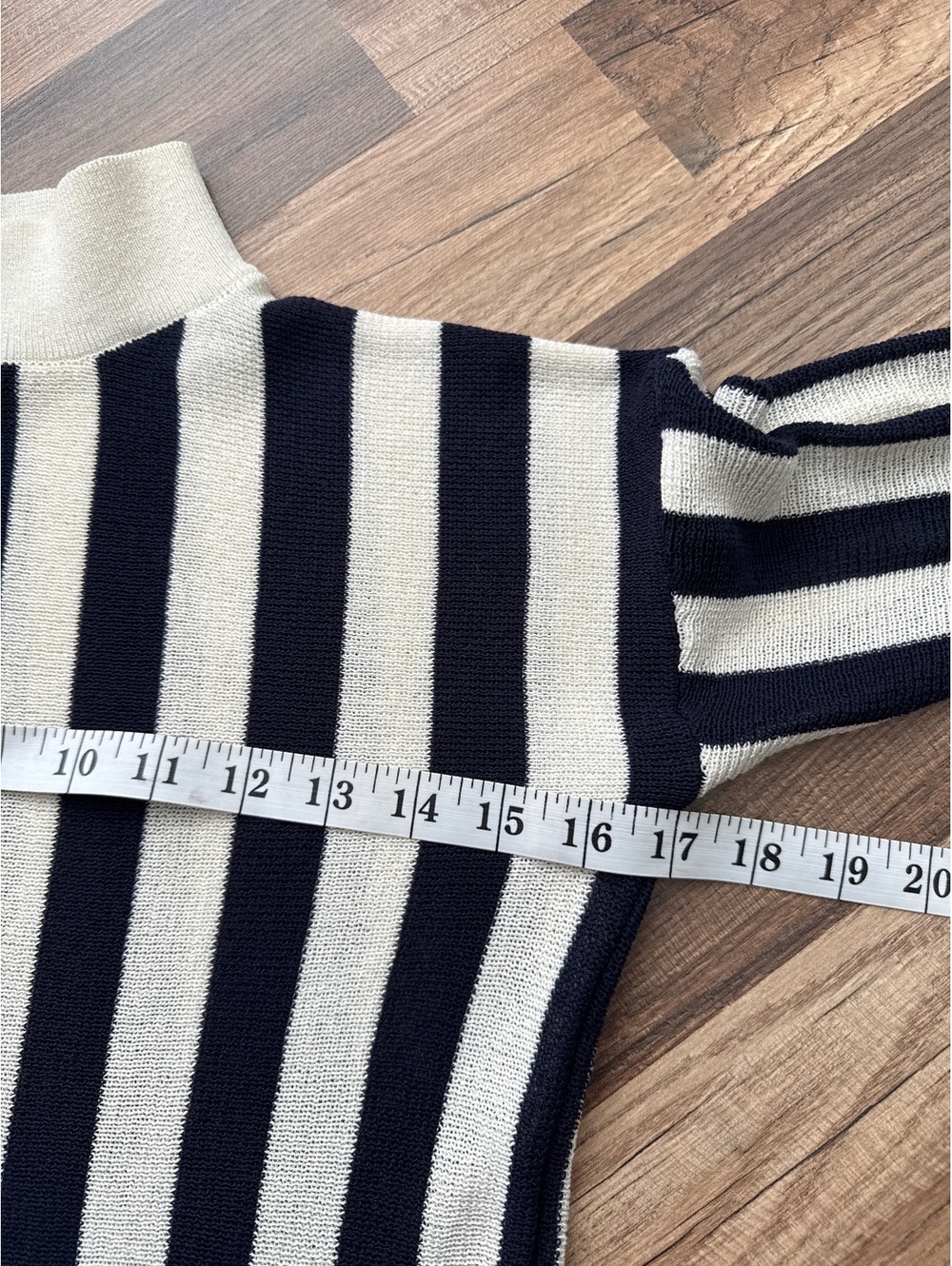 Scotch & Soda Maison Scotch Striped Knit Sweater Women's XS Mock Neck Cropped - Picture 4 of 6